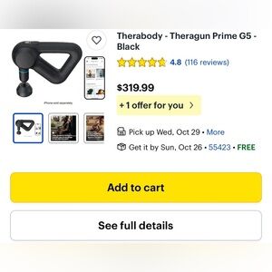 NIB Therabody Theragun Prime Massager